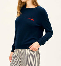 Jumper1234 - Cashmere Naughty Crew Neck Sweater