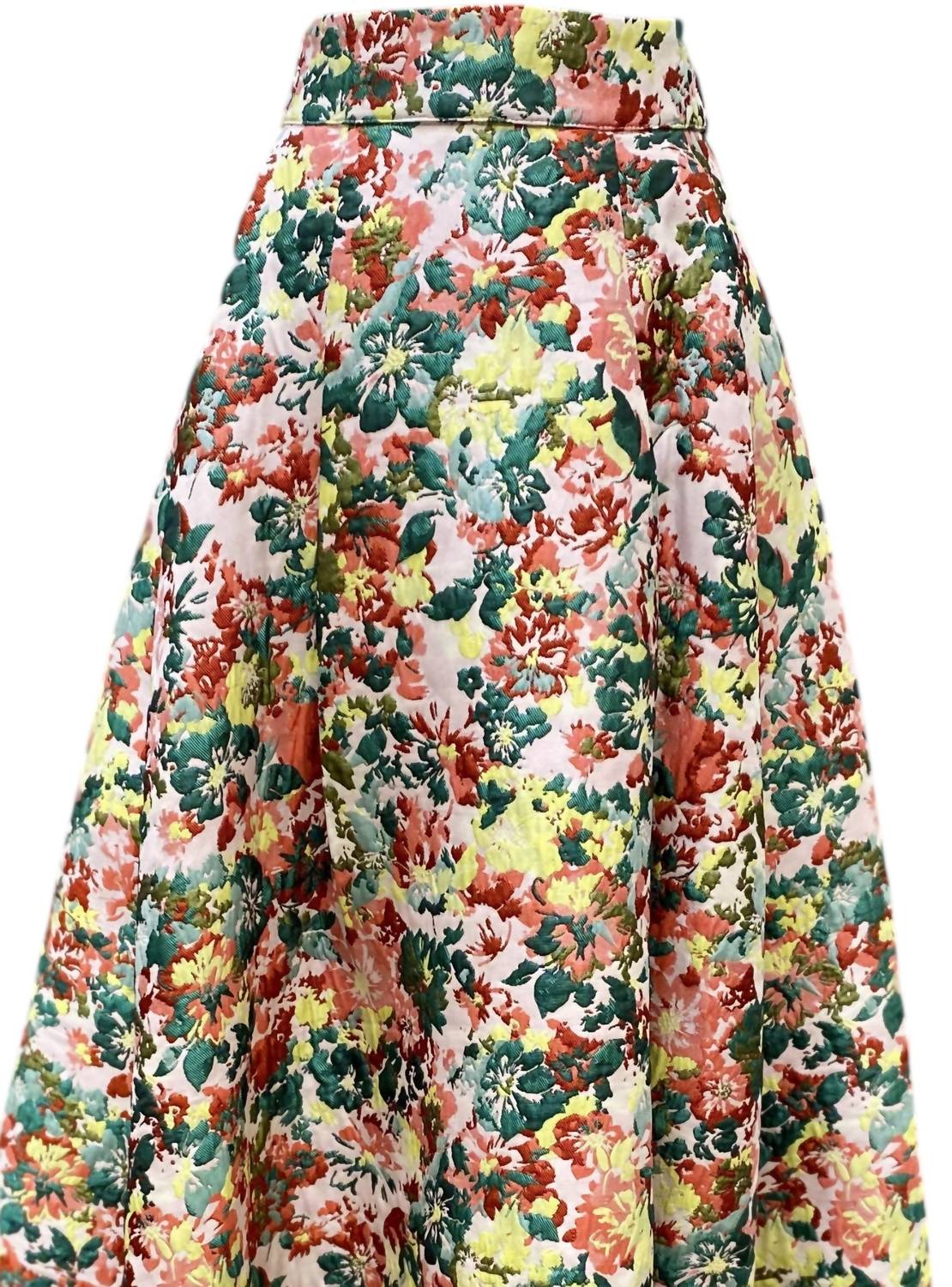 Abbey Glass - Women's Floral Maxi Skirt