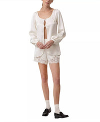 Line And Dot - Nicolo Satin Shorts