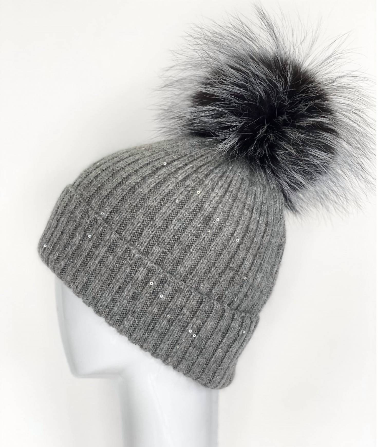 Linda Richards - Women's Knit Pom Pom Hat