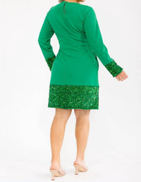 Karen T Design - Mini Dress With Sequin Details