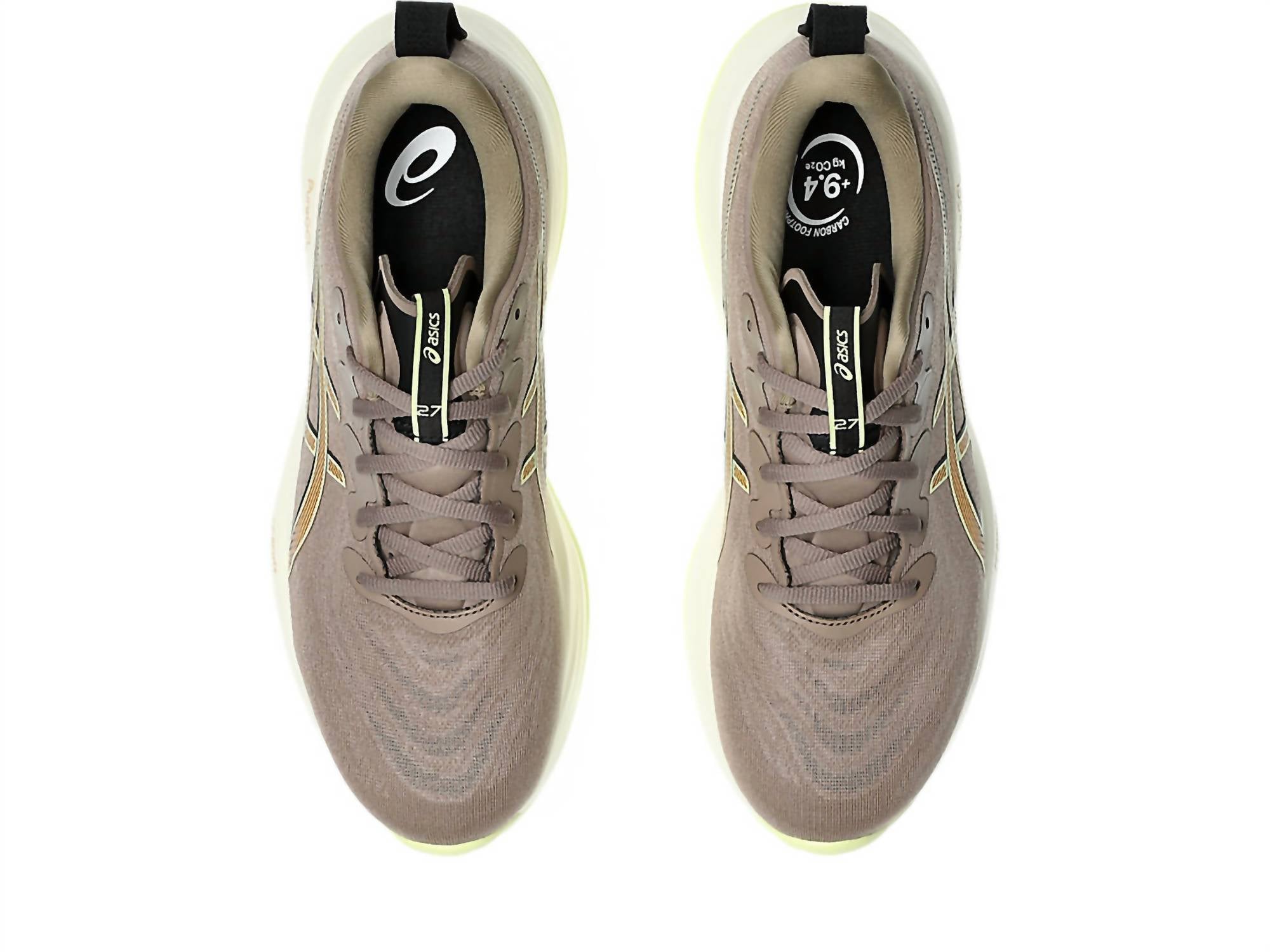 ASICS Men's Gel Cumulus 27 Shoe in taupe grey black - men's sneaker - view 6