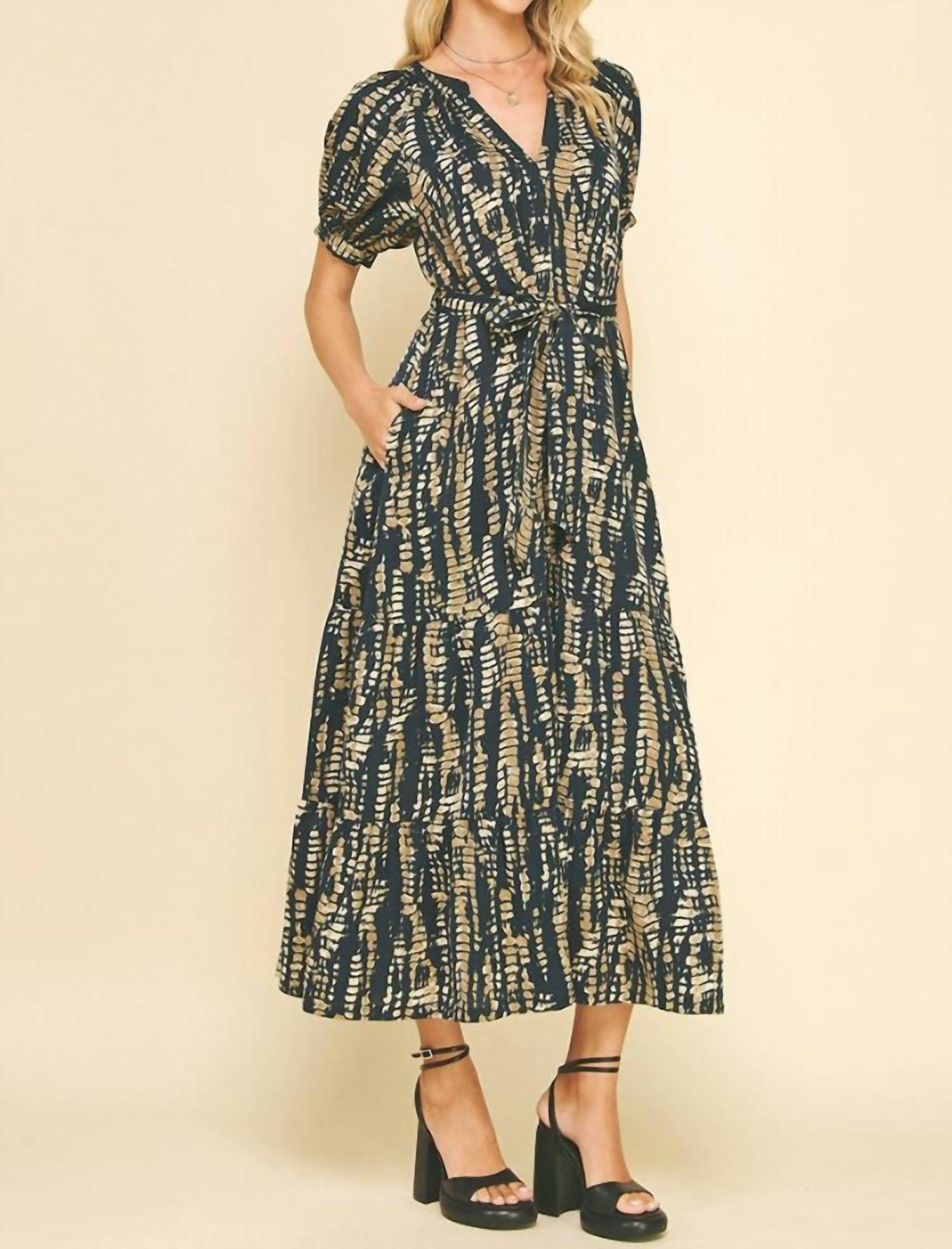 Pinch - Daphne Printed Midi Dress