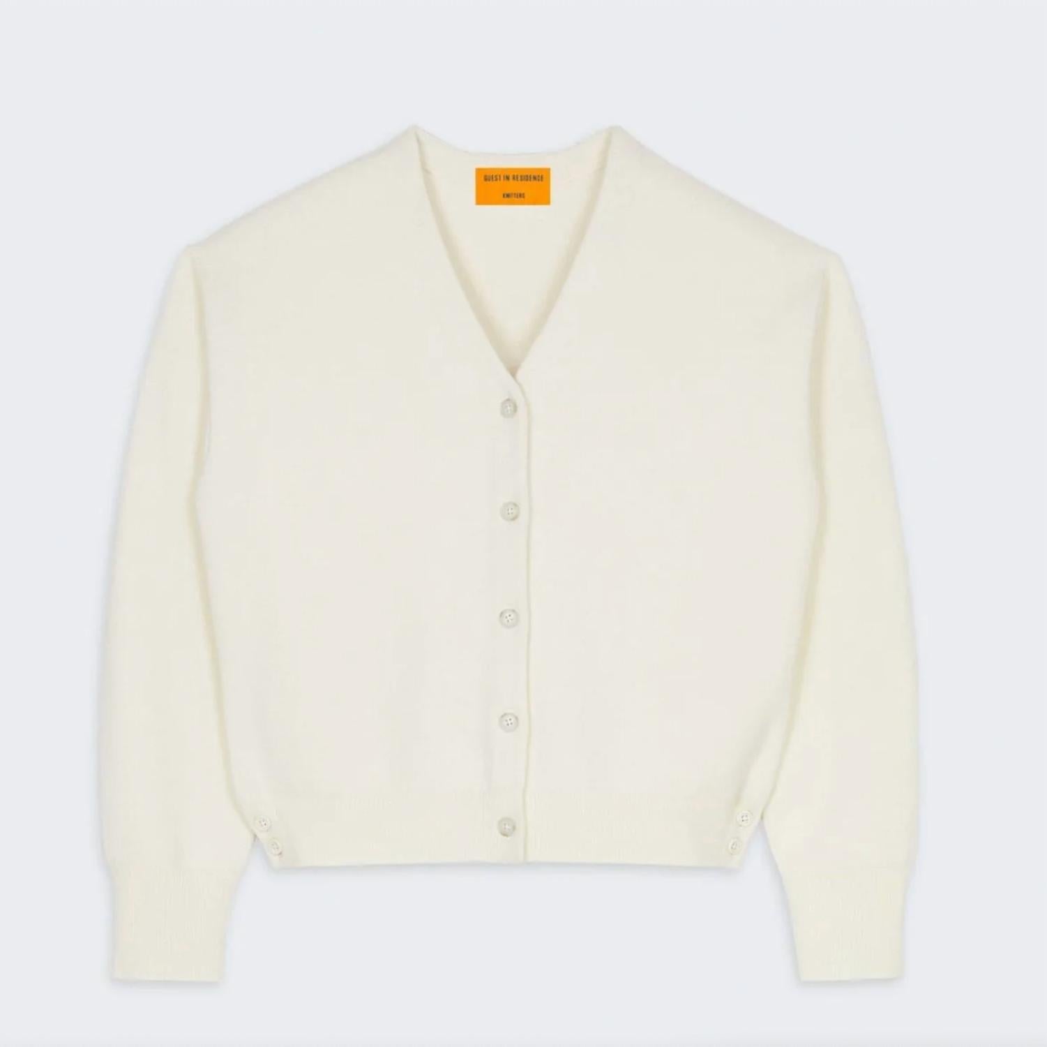Guest In Residence - Collegiate V Neck Cardigan