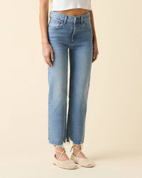Le Jean - Sabine Straight Leg High-rise Jeans