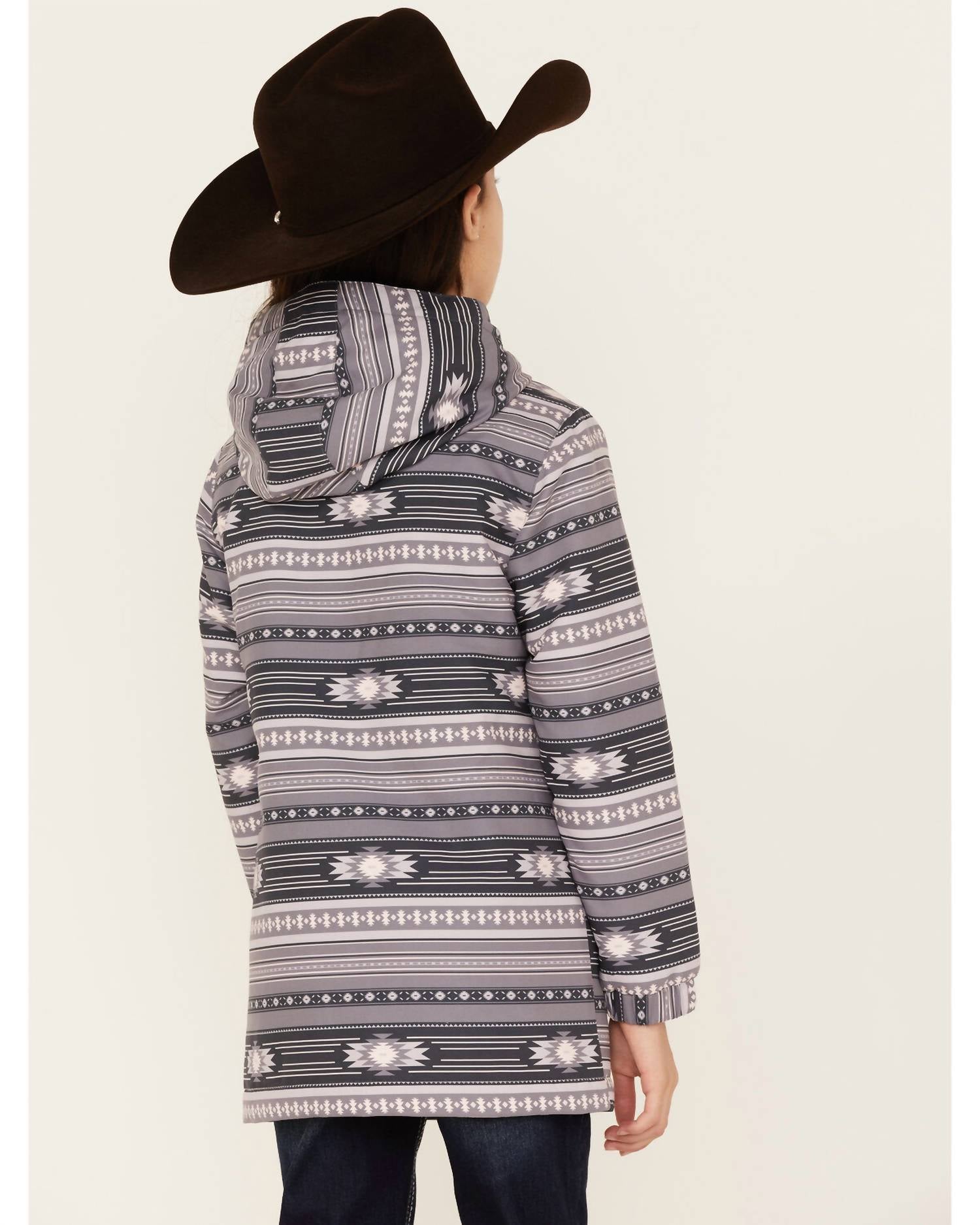 Cruel Girl - Aztec Winter Hooded Coat