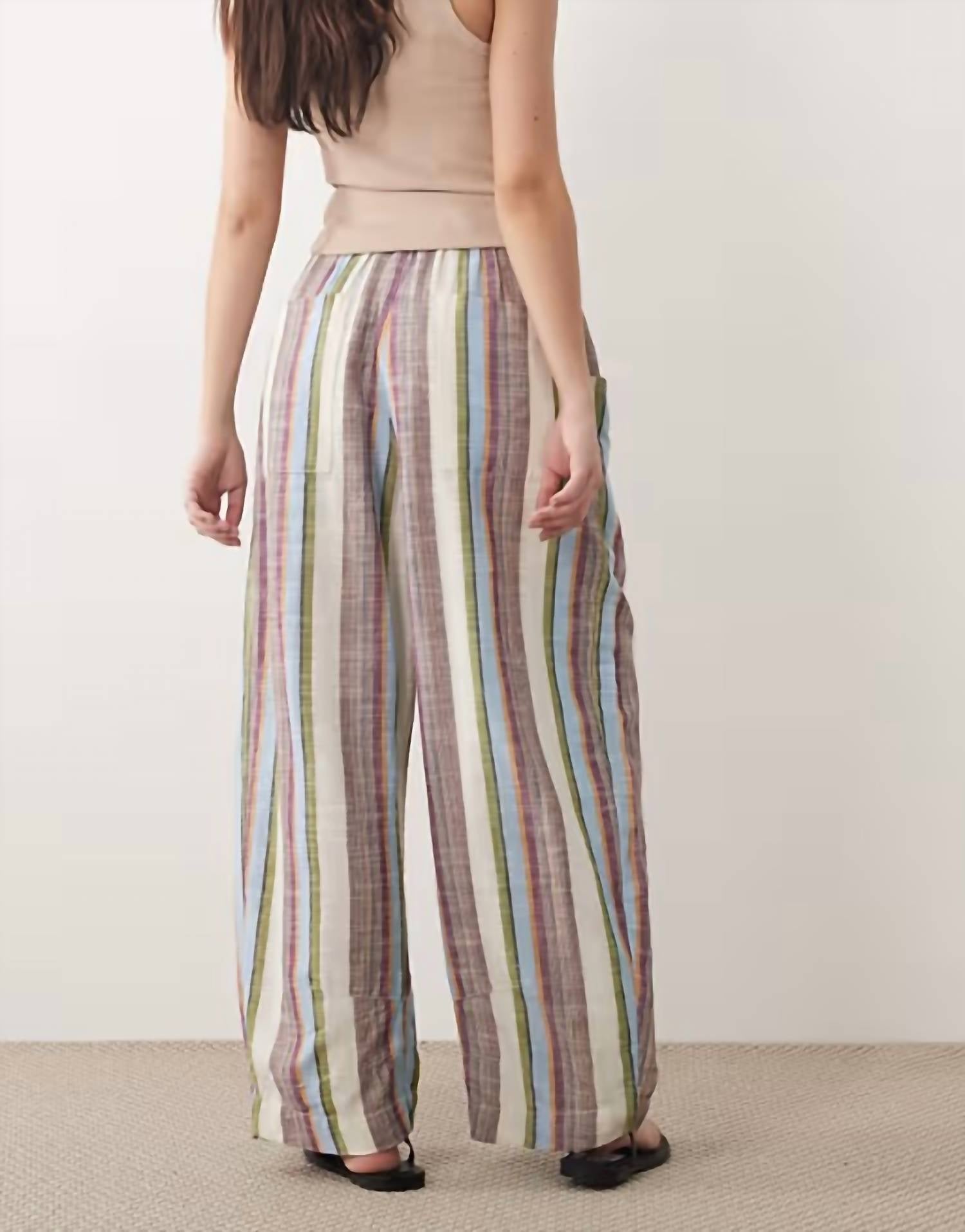 Free People - Chambers Laid Back Stripe Pants
