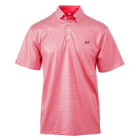 Fieldstone Men's Marshall Performance Polo Top in red - men's t-shirt