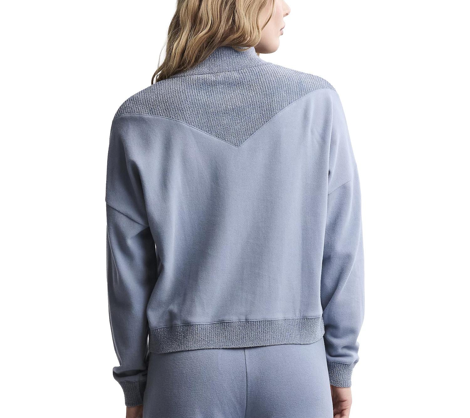 Barefoot Dreams - Brushed Fleece Rib Detail Top