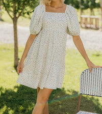 Mikarose Knee Length Dress in floral - women's dress