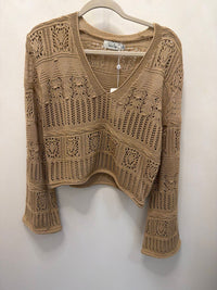 Sadie & Sage - Women's V Neck Sweater