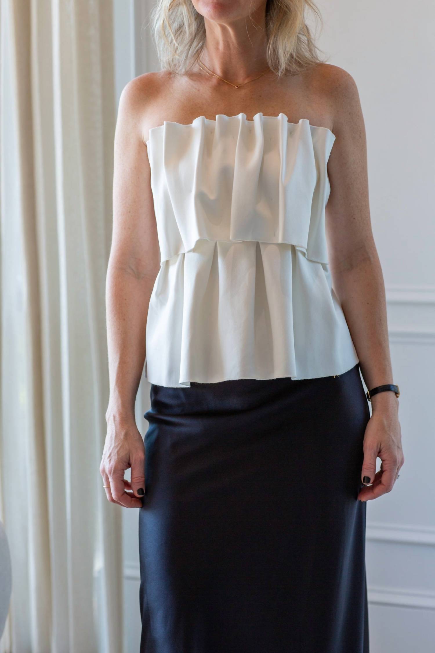 House Of Dagmar - Sculpted Tube Top