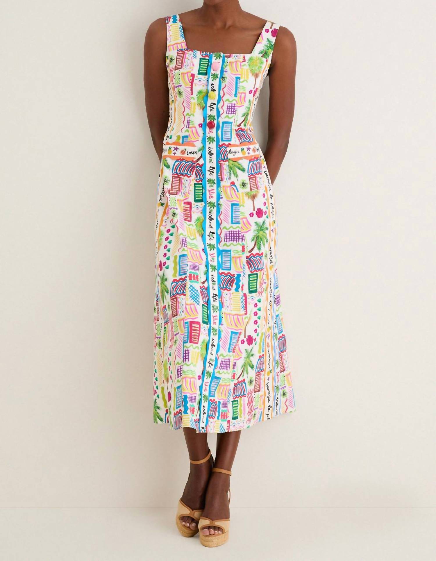 Celia B - Bunya Midi Dress