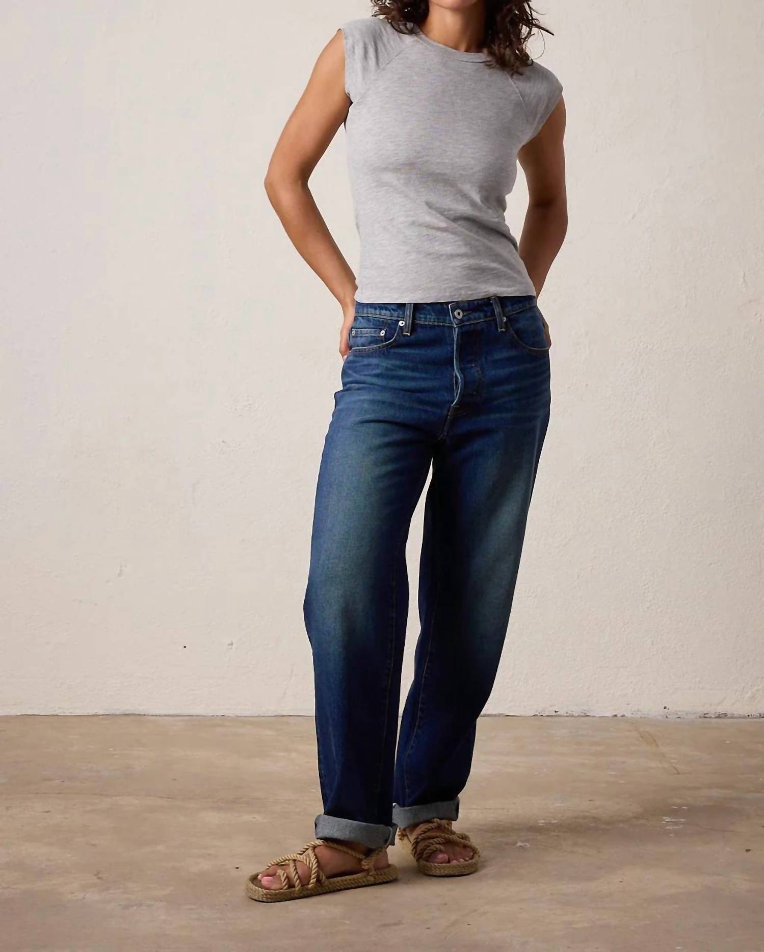 Nsf - Chloe Fitted Slub Jersey Tee