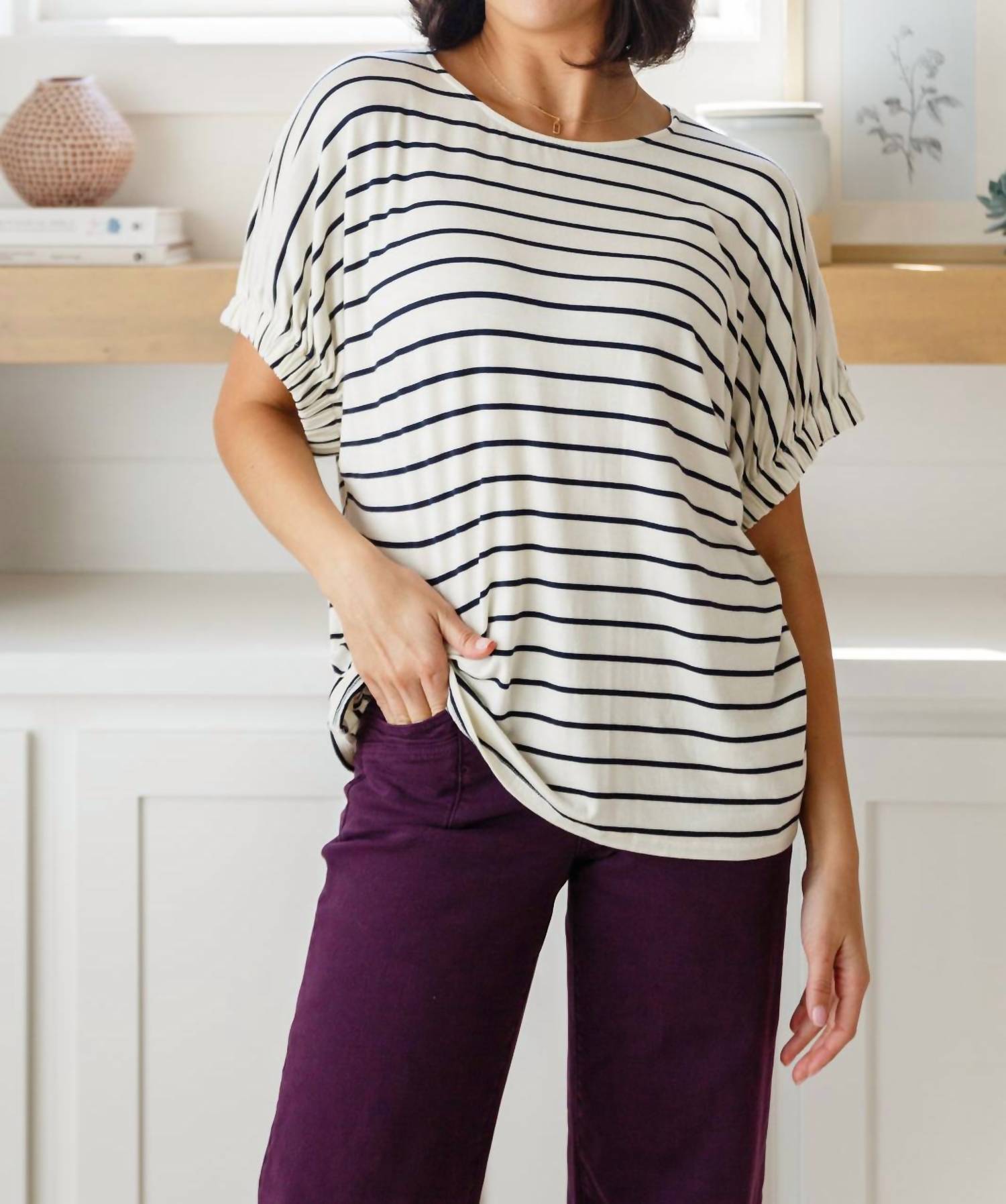 Shopin In La - Much Ado About Nothing Striped Top