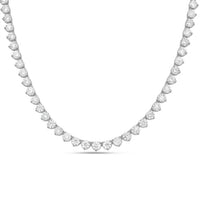 Diana M Jewels - Women's Round Lab-Grown Diamond Pendant Necklace (7.00 Ct) - Elegant