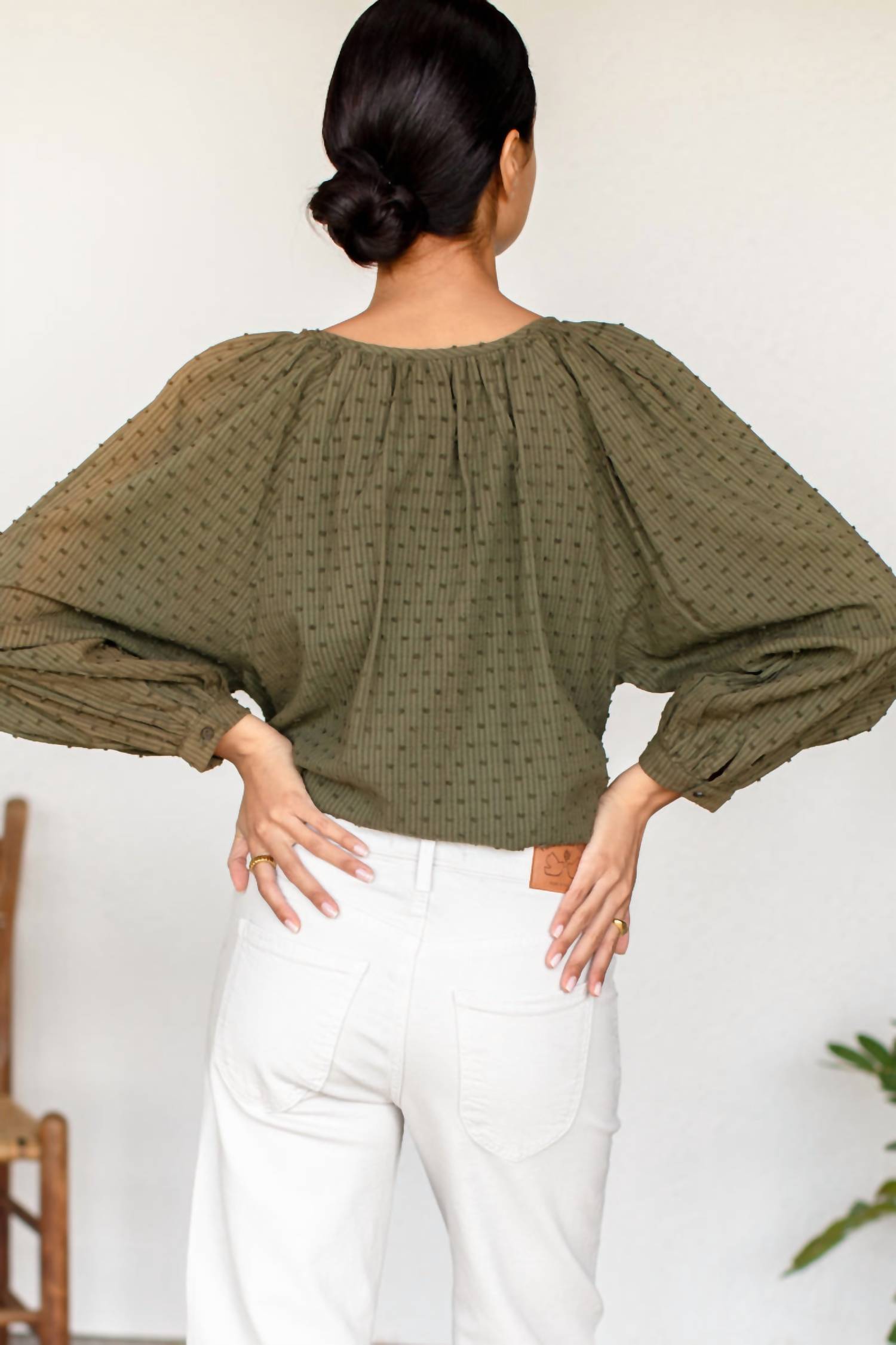 Emerson Fry - Frances Button Front Blouse