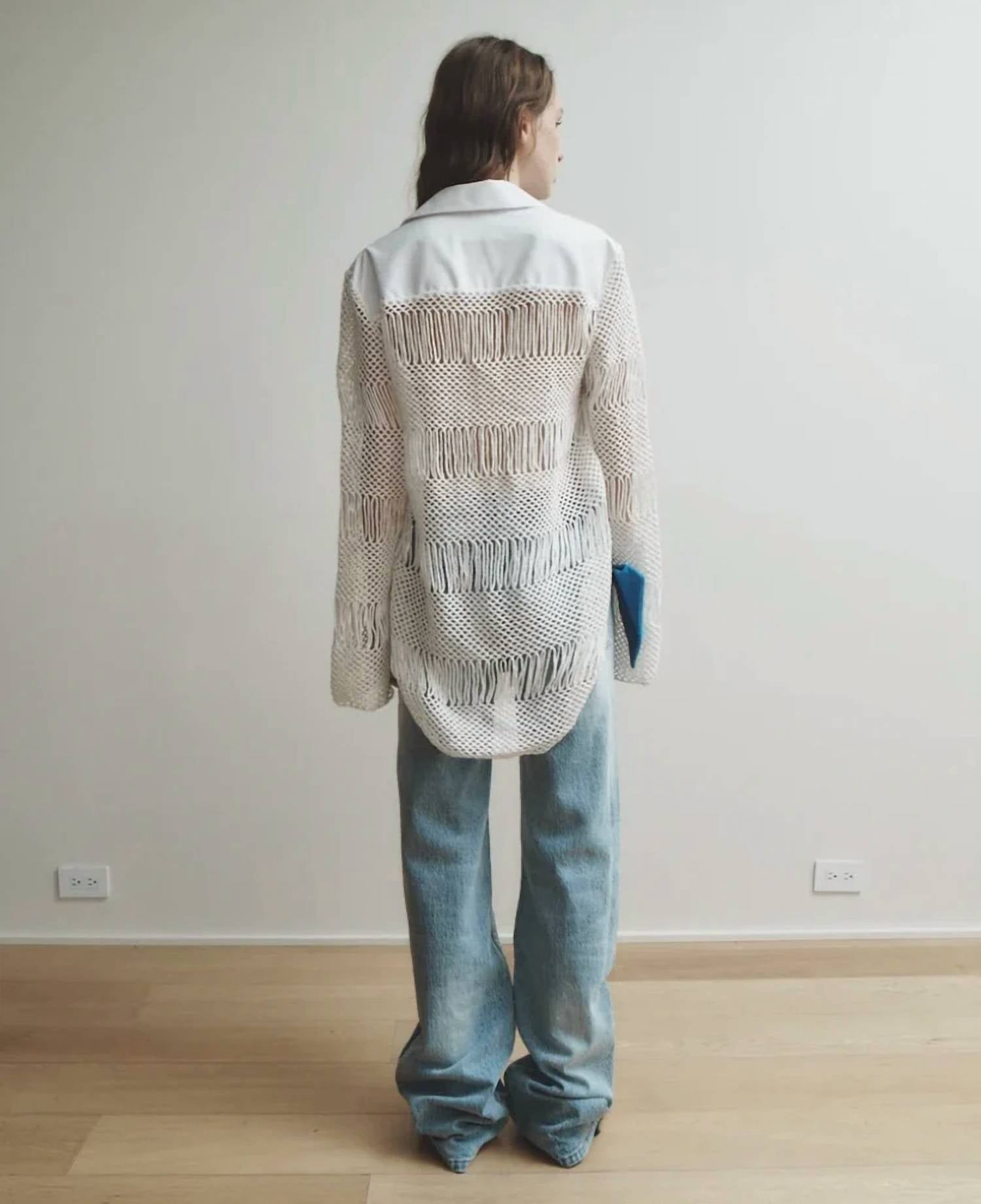 Hellessy - Women's Rhys Crochet Shirt