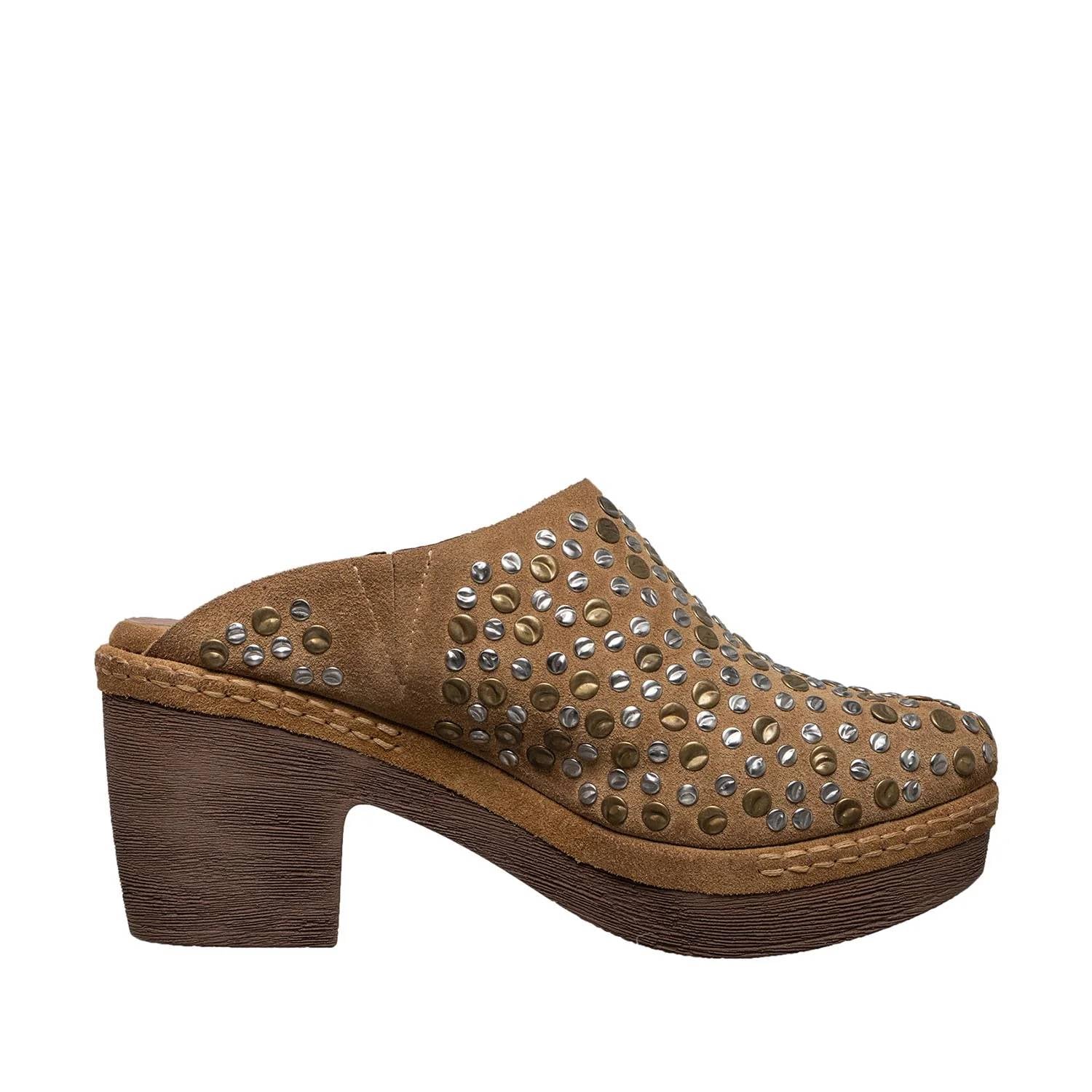 Antelope Women's R13 Serena Stud Clog in gold - women's shoe - alternate view