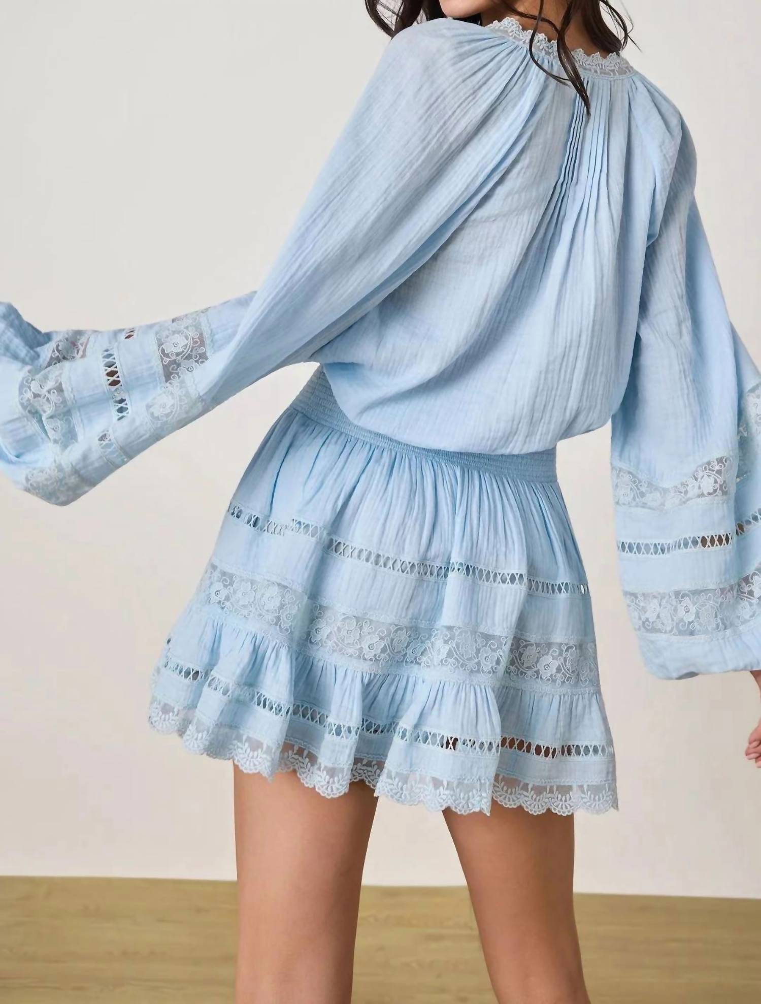 Rococo Sand - Lace Mini Skirt