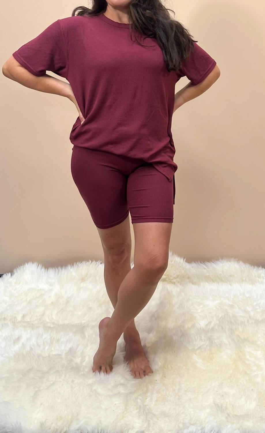 Jadelynn Brooke - Ribbed Top And Short Set