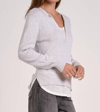 Elan - Layered V-neck Sweater