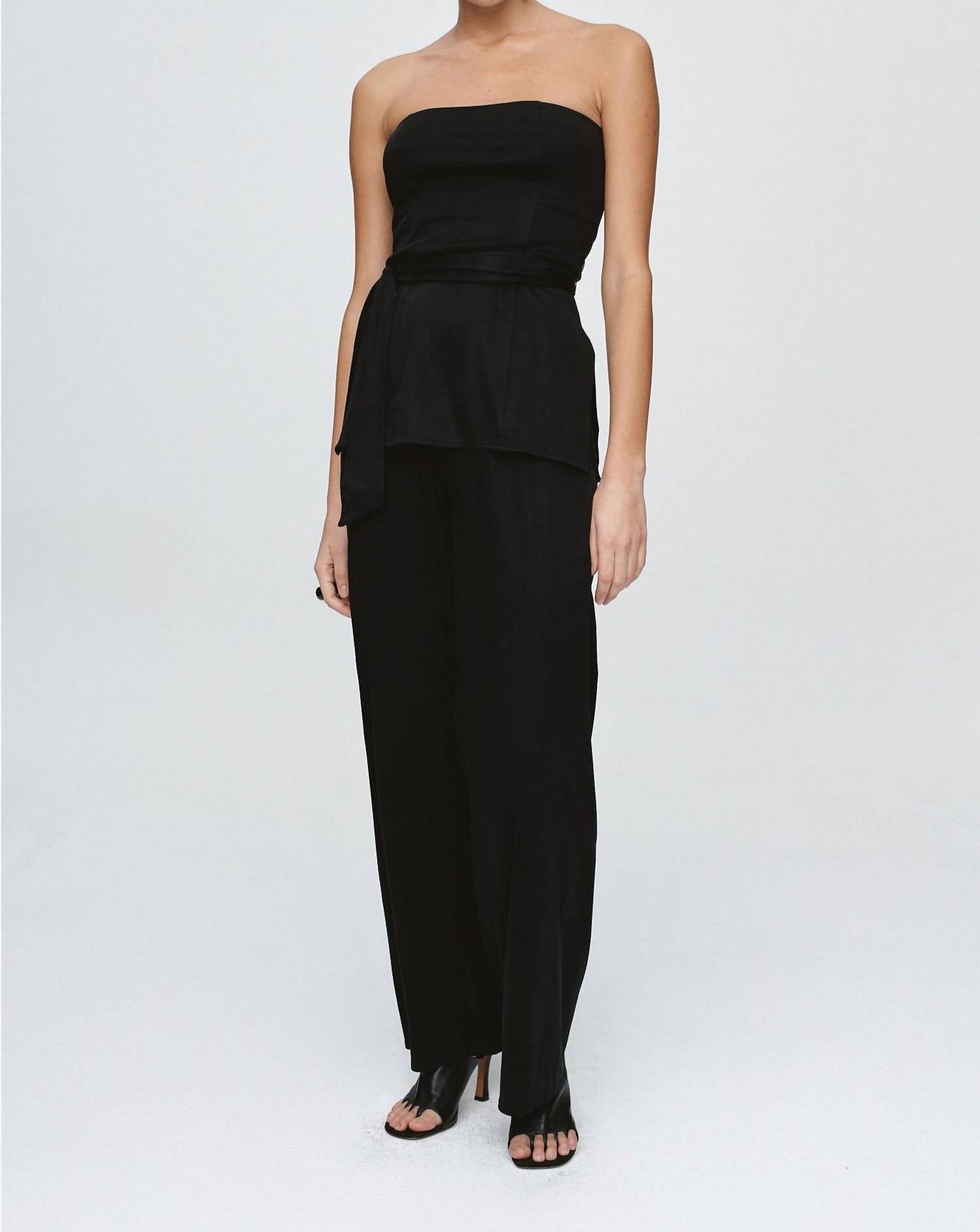 Marle Bruno Bodice Top in black - women's blouse - view 4