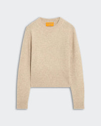 Guest In Residence Alina Crew Neck Sweater in residence alina crew neck sweater in sand - women's sweater - view 4
