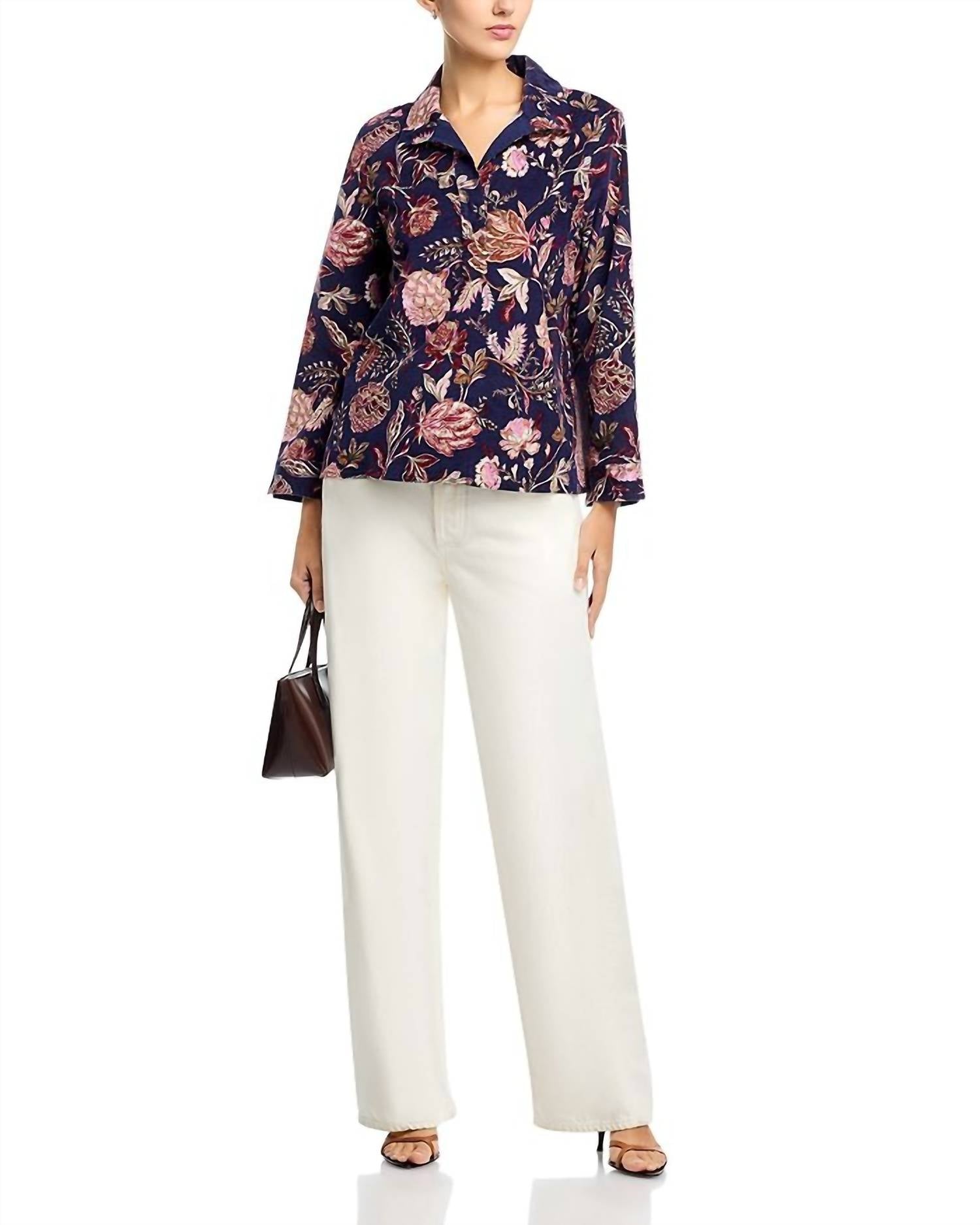 Tommy Bahama - Exquisite Bloom Cord Popover Top