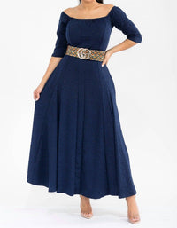 Karen T Design - Off The Shoulder Maxi Dress