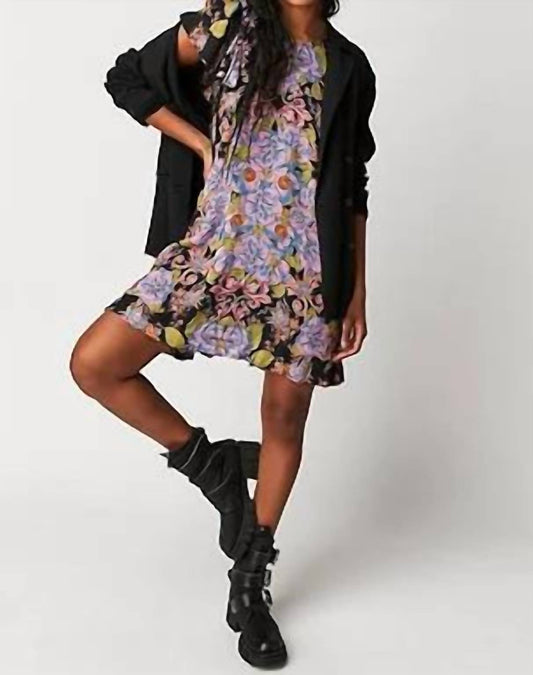 Free People - Yara Printed Mini Dress