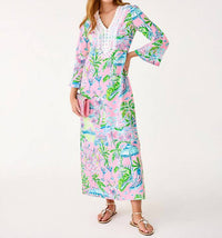 Lilly Pulitzer - Ocleppo V-neck Maxi Caftan Dress