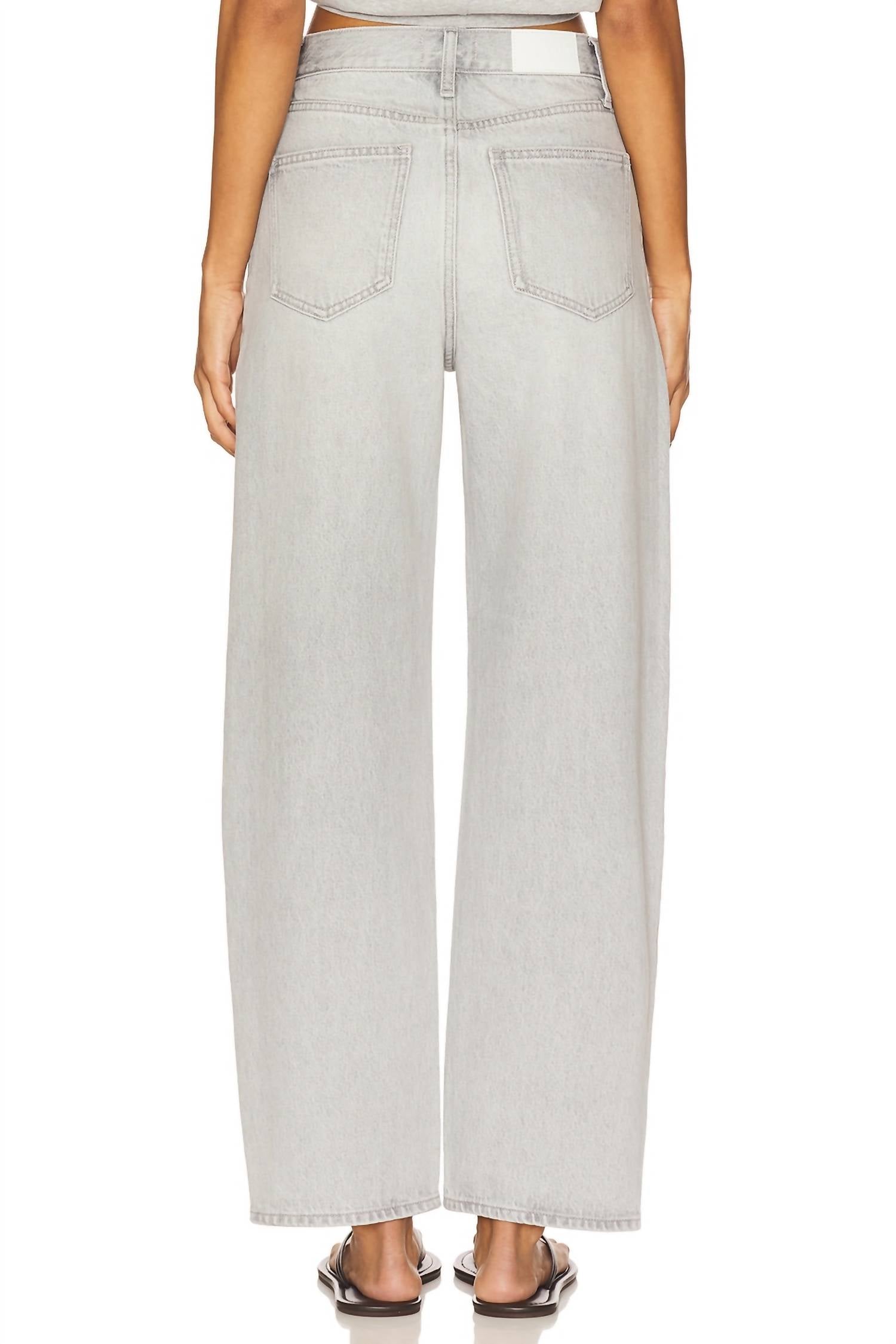 Pistola - Wes High Rise Barrel Jeans