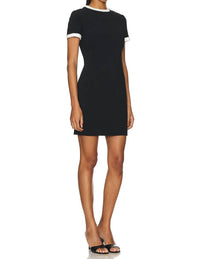Theory - Tailor Crepe Mini Dress