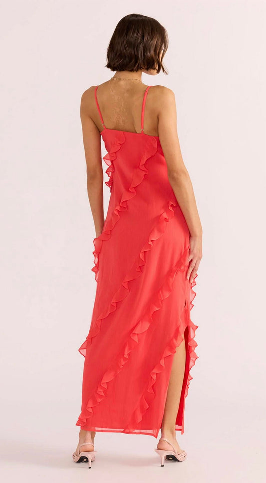 Minkpink - Women's Venus Ruffle Maxi Dress