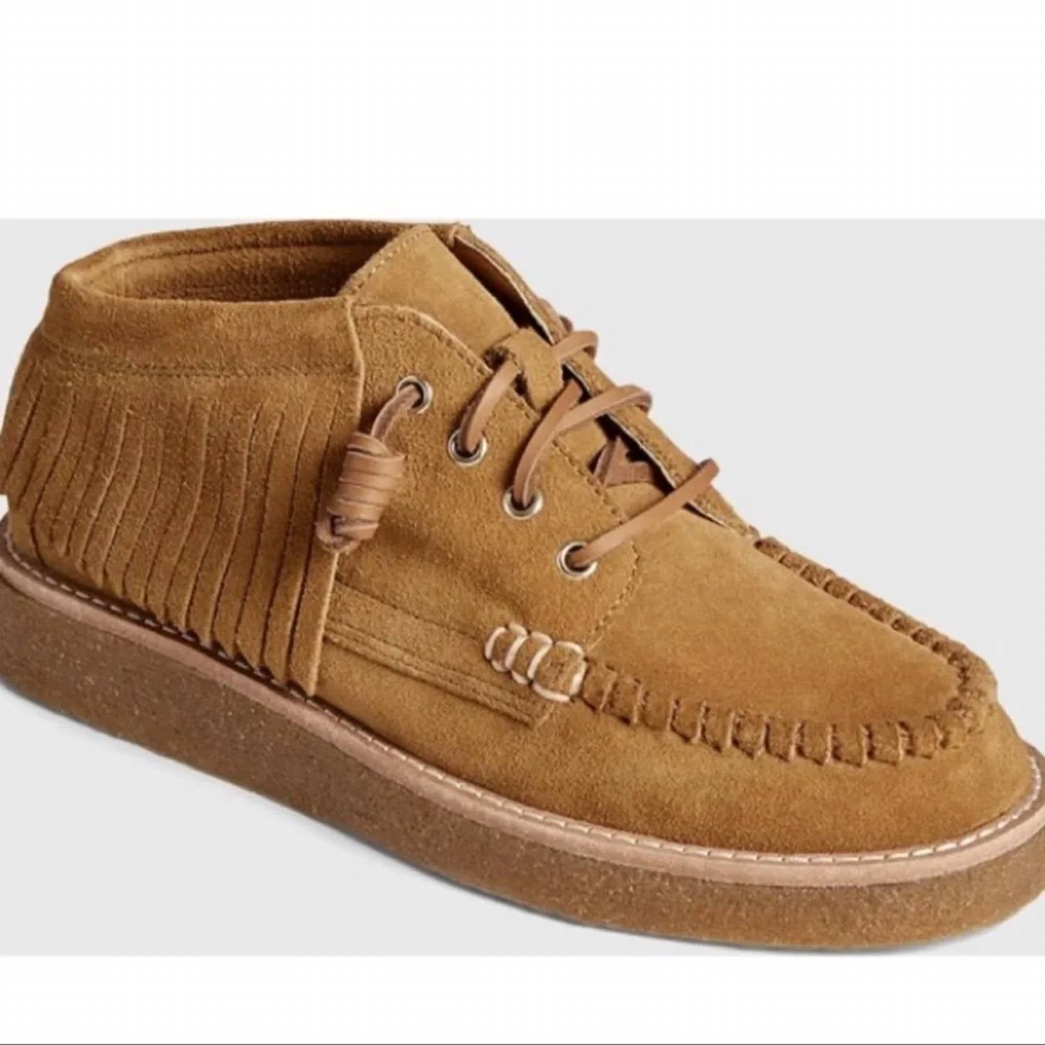 Rebecca Minkoff - Women's Fringed Chukka Moccasin Style Boots