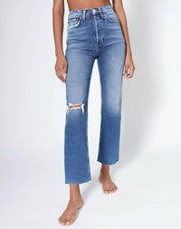 Re/Done - Comfort Stretch Ultra High Rise Stove Pipe Jeans