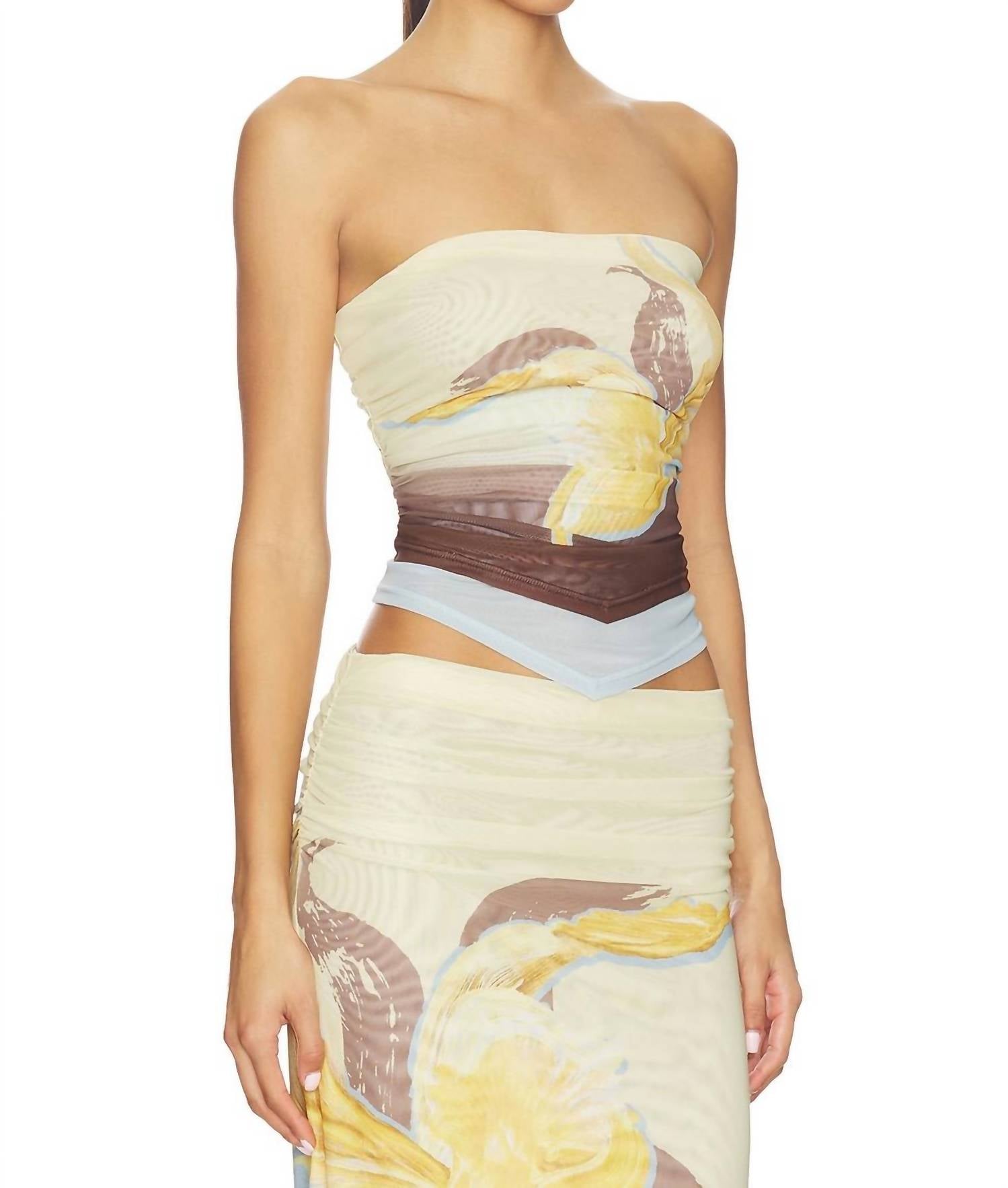 SOVERE Dahlia Skirt-Top Set in breeze - women's skirt - alternate view
