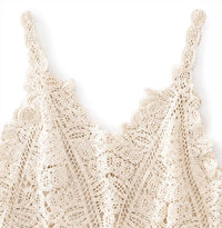 Mccolin - Women's Crochet Lace Tank Top