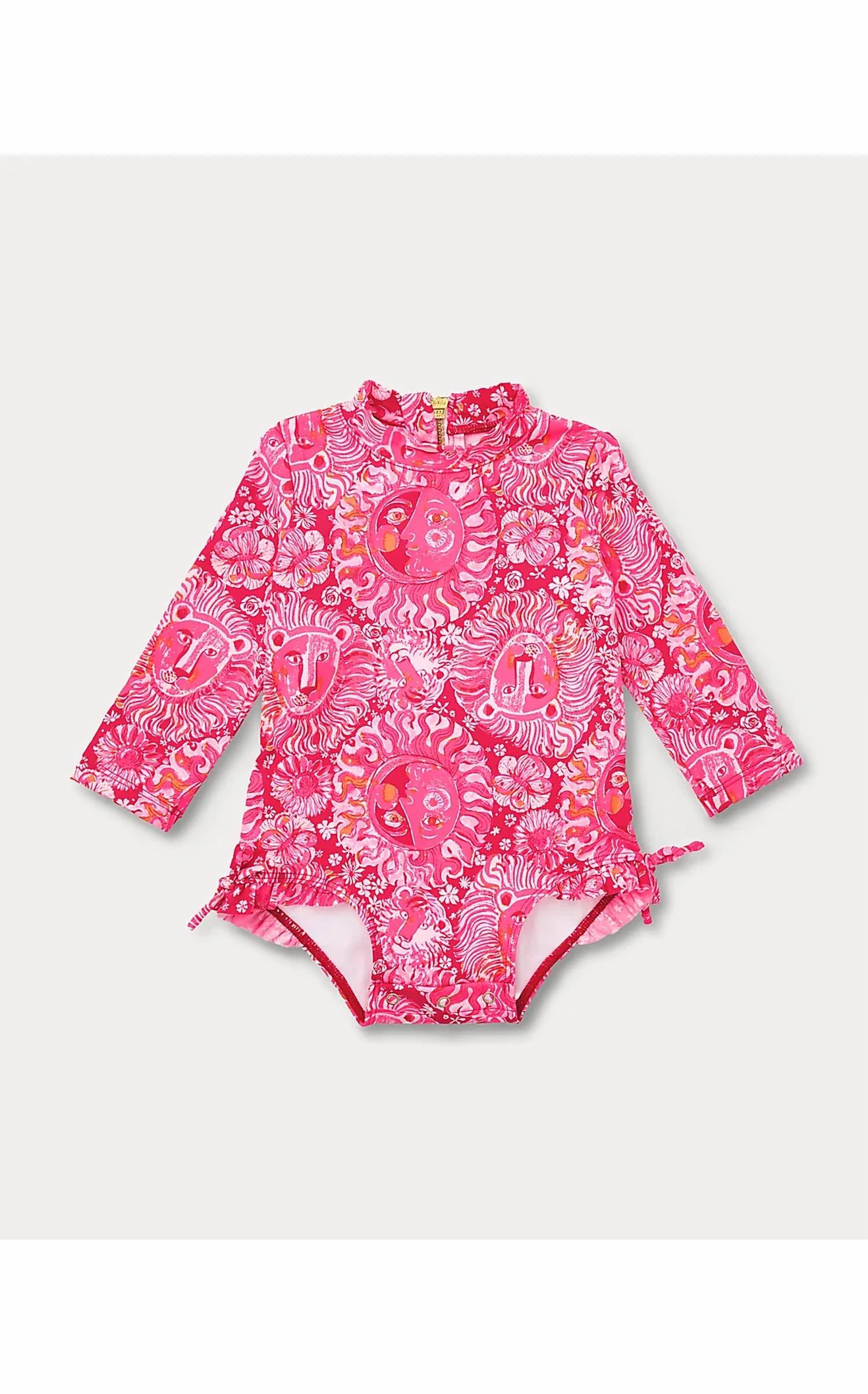 Lilly Pulitzer - Girl's Upf 50+ Idella Infant Swimsuit