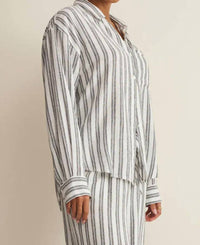 Z Supply - Perfect Striped Button Up Top