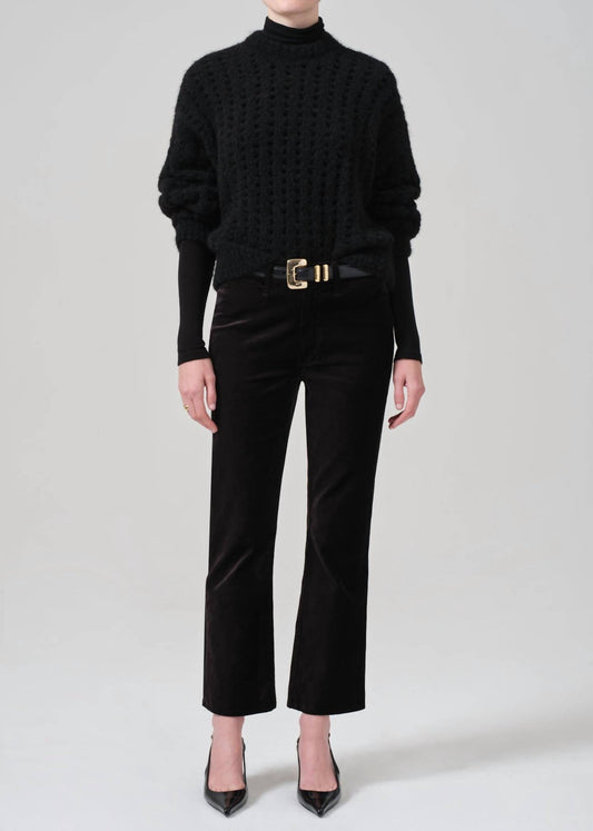 Citizens Of Humanity - Isola Velvet Cropped Trouser