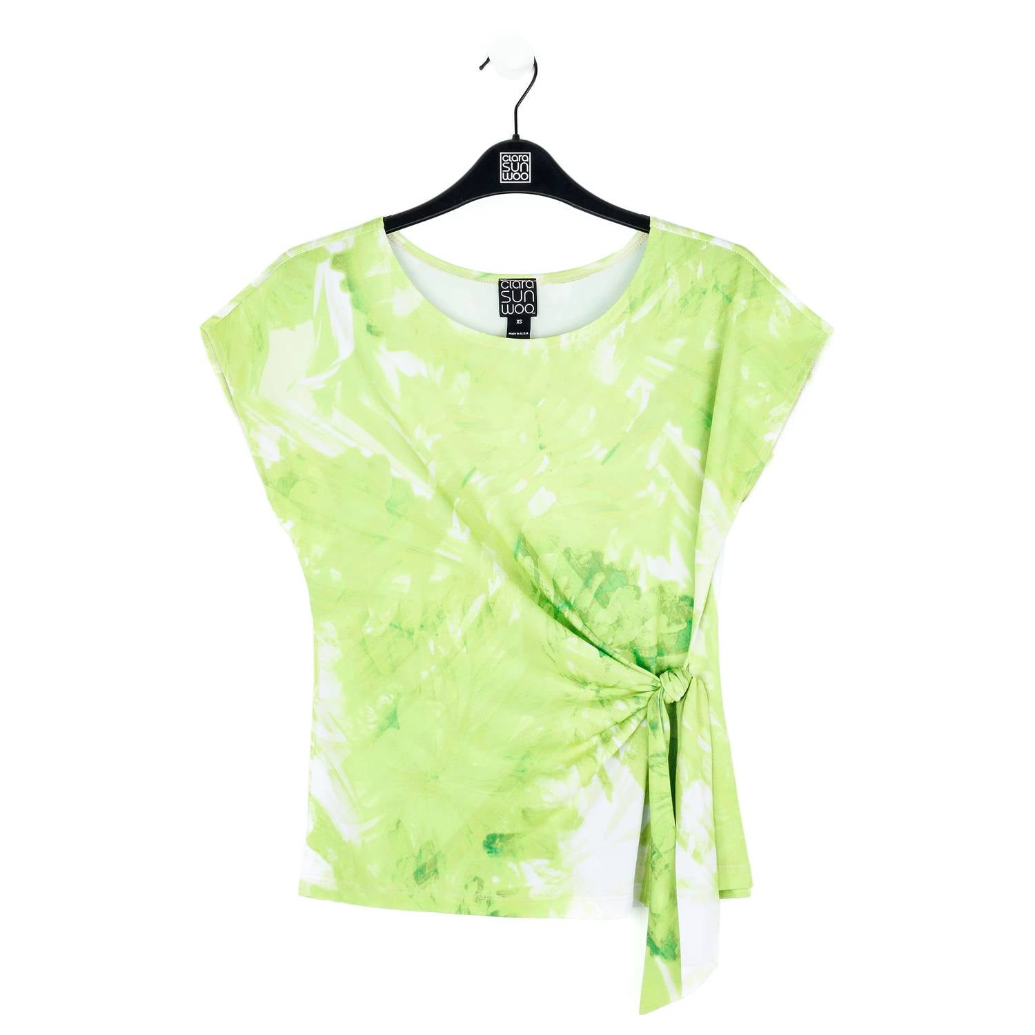 Clara Sunwoo - Side Tie Top