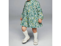 Mayoral - Printed Velvet Dress