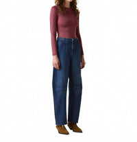 Le Jean - Darted Utility Barrel Jeans