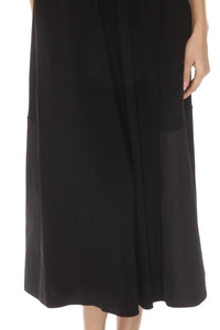 Joseph Ribkoff - V-neck Three Quarter Sleeve Midi Dress
