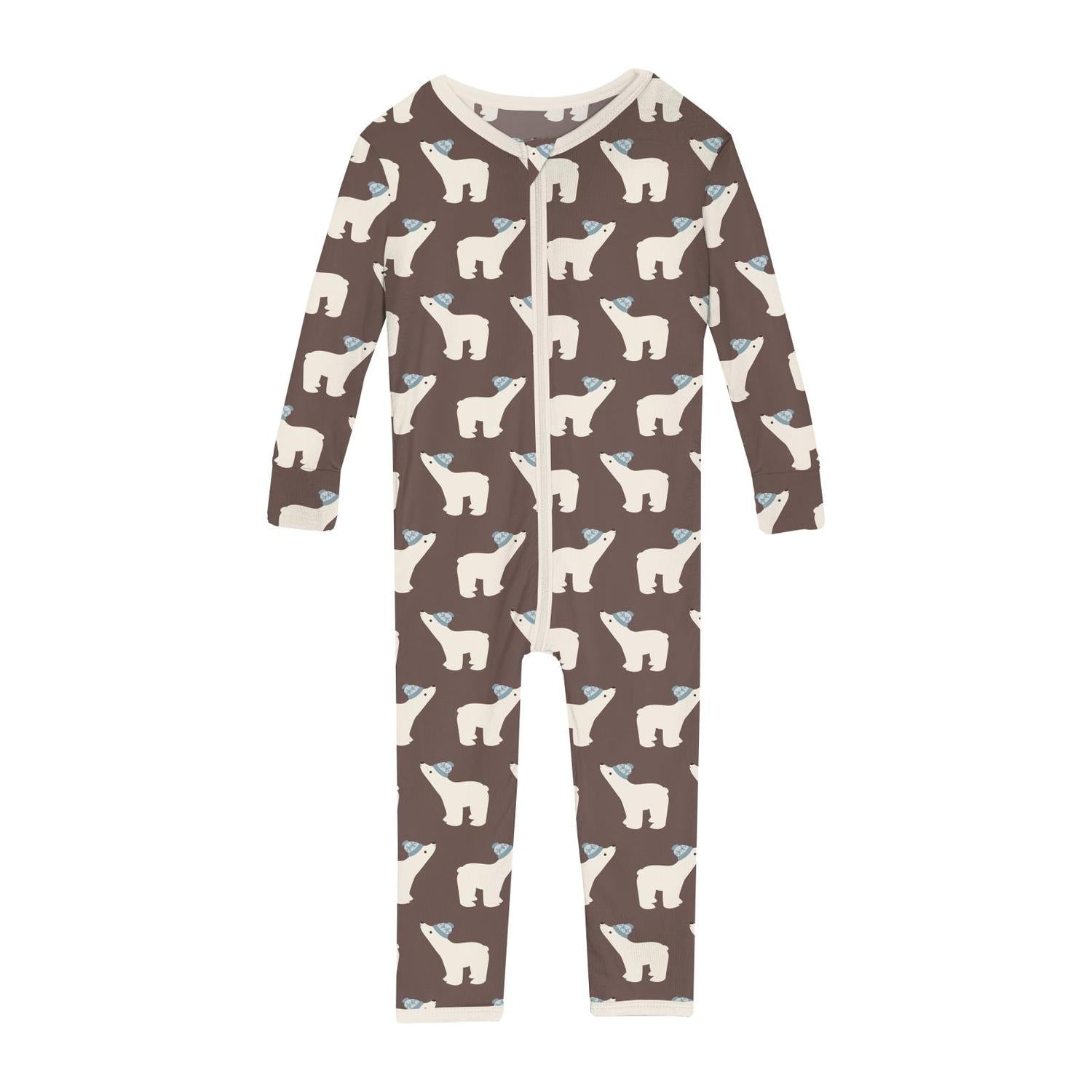 Kickee - Print Convertible Sleeper with Zipper