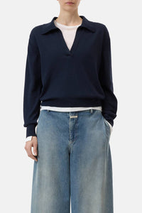 Closed - Polo Long Sleeve Knit Top