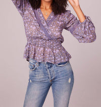 Band Of Gypsies - Floral Long Sleeve Top