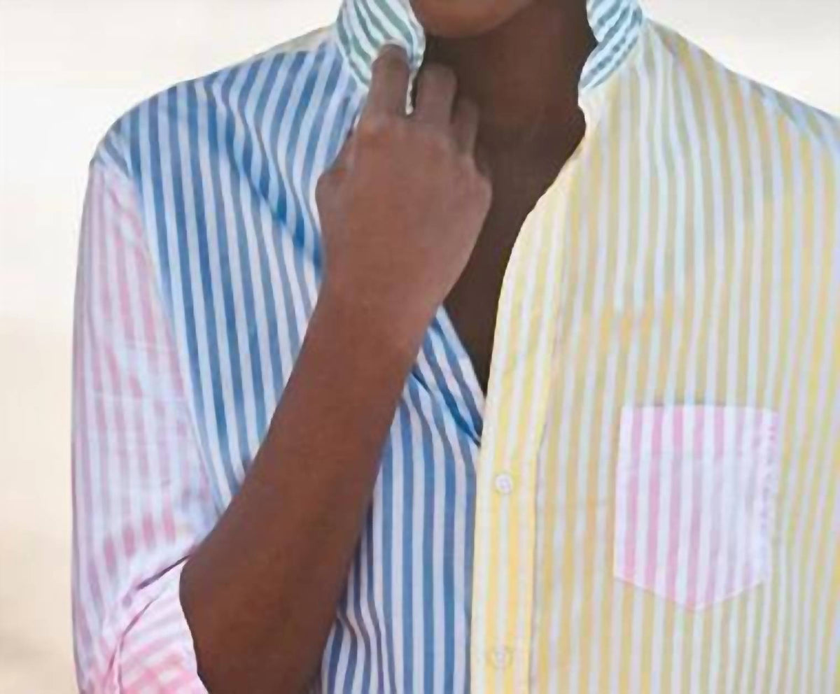 Frank & Eileen - Eileen Button Up Top